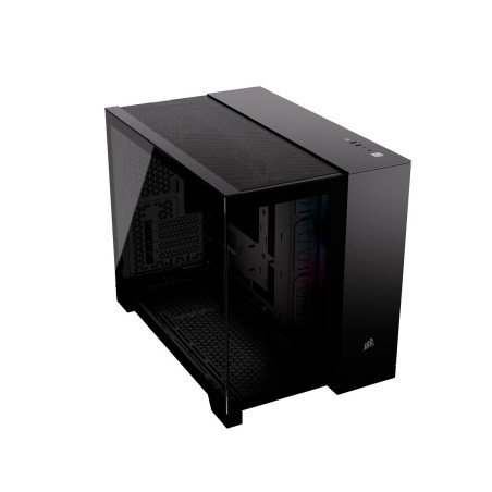 Gabinete Corsair iCUE Link 2500X RGB Negro Cristal Templado Mid-Tower ATX Sin Fuente