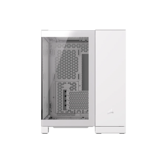 Gabinete Corsair iCUE Link 2500X RGB Blanco Cristal Templado Med-Torre Sin Fuente