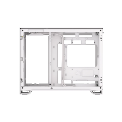 Gabinete Corsair iCUE Link 2500X RGB Blanco Cristal Templado Med-Torre Sin Fuente