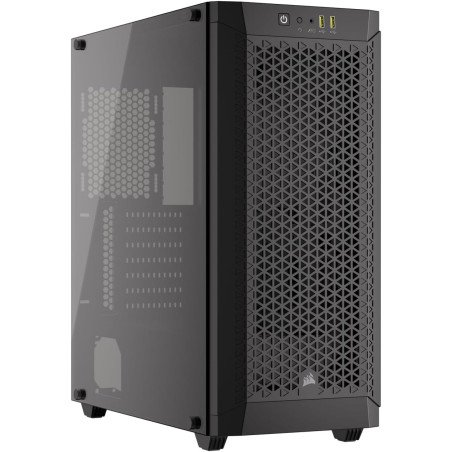 Gabinete Corsair 480T Airflow Negro Cristal Templado Med-Torre Sin Fuente