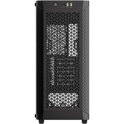 Gabinete Corsair 480T Airflow Negro Cristal Templado Med-Torre Sin Fuente