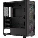 Gabinete Corsair 480T RGB Airflow Negro Cristal Templado Med-Torre Sin Fuente
