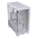 Gabinete Corsair 3500X Blanco Cristal Templado Med-Torre Sin Fuente