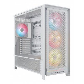 Gabinete Gamer Corsair 5000D FRAME ARGB Blanco CC-9011310-WW Cristal Templado Mid-Tower ATX