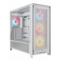 Gabinete Gamer Corsair 5000D FRAME ARGB Blanco CC-9011310-WW Cristal Templado Mid-Tower ATX