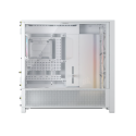 Gabinete Gamer Corsair 5000D FRAME ARGB Blanco CC-9011310-WW Cristal Templado Mid-Tower ATX