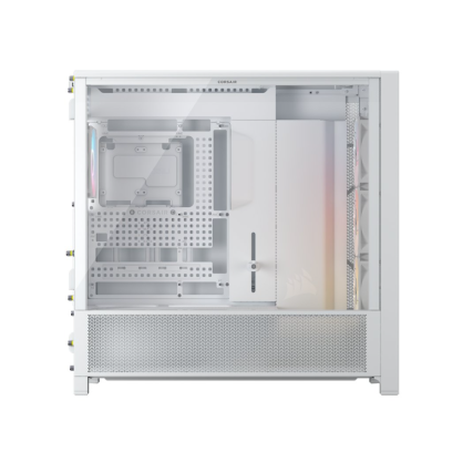 Gabinete Gamer Corsair 5000D FRAME ARGB Blanco CC-9011310-WW Cristal Templado Mid-Tower ATX