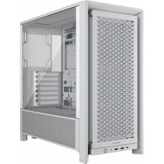Gabinete Corsair 4000D Frame RS Blanco Cristal Templado Mid Tower ATX Sin Fuente