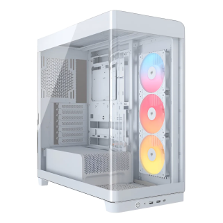 Gabinete Corsair 4500X FRAME Blanco Cristal Templado Mid-Tower ATX Sin Fuente CC-9011315-WW