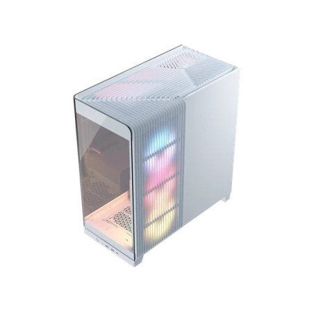 Gabinete Corsair 4500X FRAME Blanco Cristal Templado Mid-Tower ATX Sin Fuente CC-9011315-WW