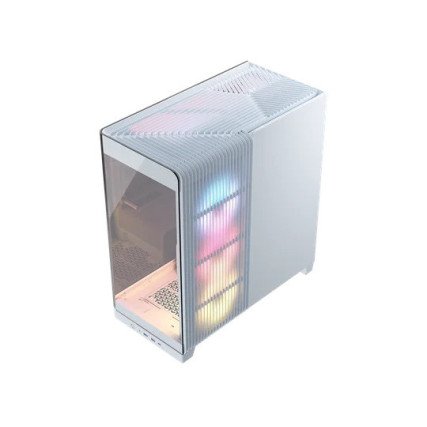 Gabinete Corsair 4500X FRAME Blanco Cristal Templado Mid-Tower ATX Sin Fuente CC-9011315-WW