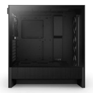 Gabinete NZXT H5 Flow RGB Negro Compact Mid-Tower ATX con Ventiladores RGB
