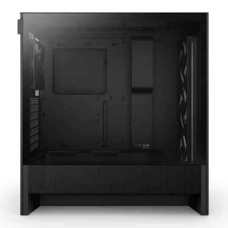 Gabinete NZXT H5 Flow RGB Negro Compact Mid-Tower ATX con Ventiladores RGB
