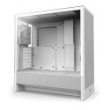 Gabinete NZXT H5 Flow Blanco Compact Mid-Tower ATX 1 Ventilador Sin Fuente