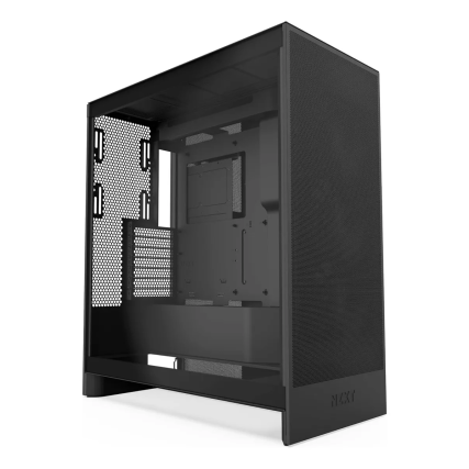 Gabinete NZXT H7 Flow RGB Negro ATX Cristal Templado F360 RGB