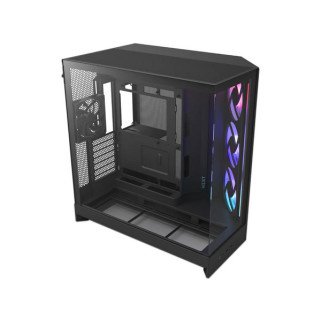 Gabinete Gamer NZXT H9 Flow 2 RGB CM-H92FB-P1 Negro ATX con USB Tipo C