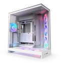 Gabinete Gamer NZXT H9 Flow 2 RGB CM-H92FW-P1 Blanco ATX con USB Tipo C