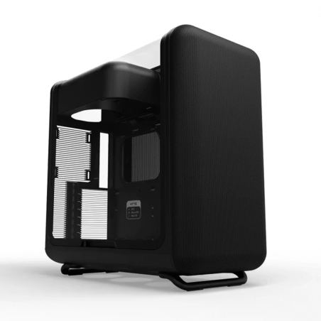 Gabinete Gamer HYTE X50 CS-HYTE-X50G-BB Negro ATX con Panel Lateral de Vidrio Curvo