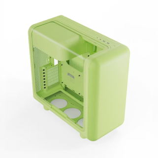 Gabinete Gamer HYTE X50 CS-HYTE-X50G-MM Matcha Olivo ATX con Vidrio Curvo