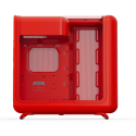 Gabinete Gamer HYTE X50 CS-HYTE-X50G-RR Rojo ATX con Panel de Vidrio Curvo