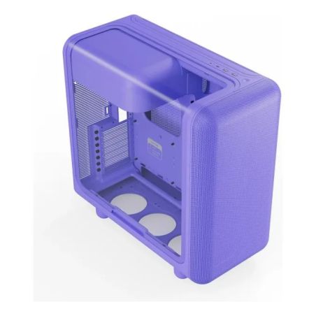 Gabinete Gamer HYTE X50 CS-HYTE-X50G-TM Lila ATX con Panel de Vidrio Curvo