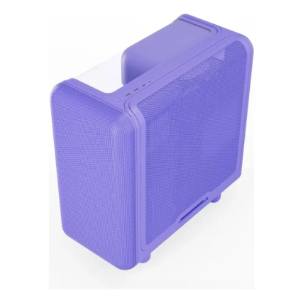 Gabinete Gamer HYTE X50 CS-HYTE-X50G-TM Lila ATX con Panel de Vidrio Curvo