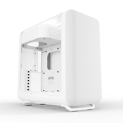 Gabinete Gamer HYTE X50 CS-HYTE-X50G-WW Blanco ATX con Panel Lateral de Vidrio Curvo