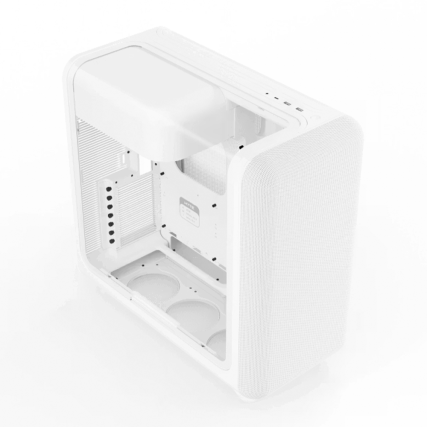 Gabinete Gamer HYTE X50 CS-HYTE-X50G-WW Blanco ATX con Panel Lateral de Vidrio Curvo