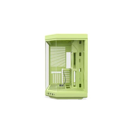 Gabinete HYTE Y70 Milky Matcha Milk Media Torre con Cable Riser Incluido, Sin Fuente