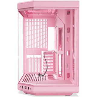 Gabinete HYTE Y70 Milky Strawberry Milk ATX con Cable Riser Incluido, Rosa, Sin Fuente