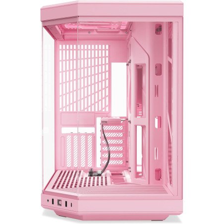 Gabinete HYTE Y70 Milky Strawberry Milk ATX con Cable Riser Incluido, Rosa, Sin Fuente