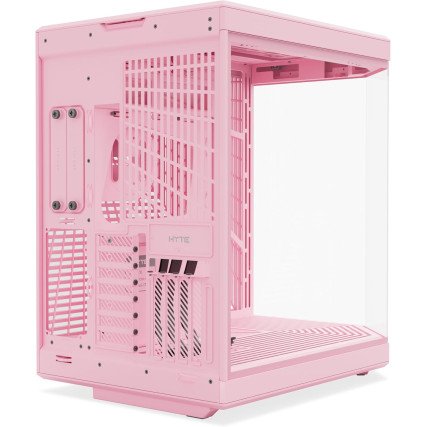 Gabinete HYTE Y70 Milky Strawberry Milk ATX con Cable Riser Incluido, Rosa, Sin Fuente