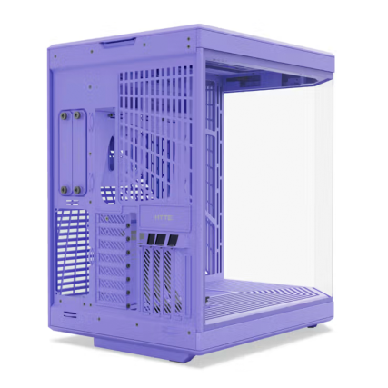 Gabinete HYTE Y70 Milky Taro Milk ATX con Cable Riser Incluido, Lila, Sin Fuente