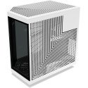 Gabinete HYTE Y70 Touch Infinite Panda con Pantalla LCD Touch 14.9", Negro/Blanco