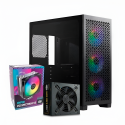 Gabinete Cooler Master Elite 302 Micro-ATX + Hyper 212 Spectrum V3 + MWE Gold 650 V3