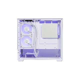 Gabinete Cooler Master Elite 490 Micro-ATX Blanco con Vidrio Templado, 3 Fans, USB Tipo-C, Sin Fuente