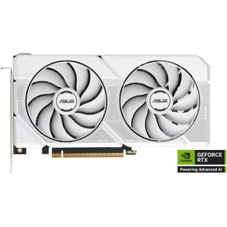 Tarjeta de Video ASUS Dual RTX 5060 O8G White 8GB GDDR7 PCIe 5.0 128-bit HDMI 3xDP