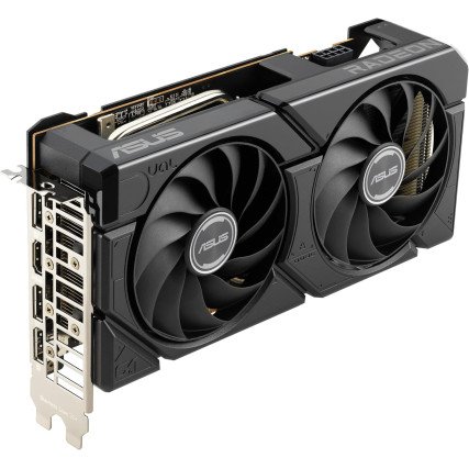 Tarjeta de Video ASUS Dual RX 7600 O8G EVO 8GB GDDR6 PCIe 4.0 128-bit HDMI 3xDP