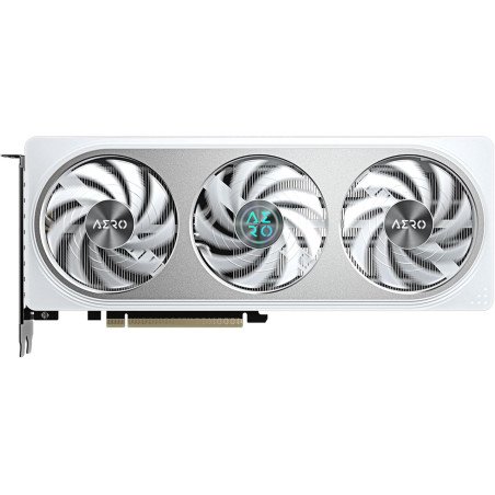 Tarjeta de Video Gigabyte RTX 5060 AERO OC 8GB GDDR7 PCIe 5.0 HDMI 3xDP 3 Fans