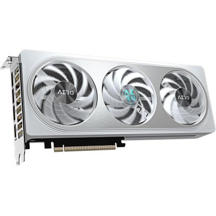 Tarjeta de Video Gigabyte RTX 5060 AERO OC 8GB GDDR7 PCIe 5.0 HDMI 3xDP 3 Fans
