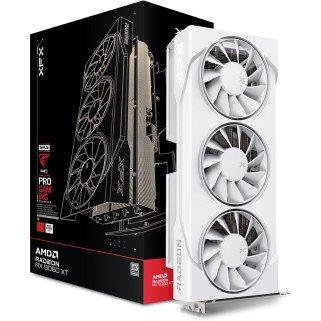 Tarjeta de Video XFX SWIFT RX 9060 XT OC 16GB GDDR6 1900MHz Triple Fan Blanca HDMI 2xDP