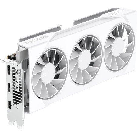 Tarjeta de Video XFX SWIFT RX 9060 XT OC 16GB GDDR6 1900MHz Triple Fan Blanca HDMI 2xDP