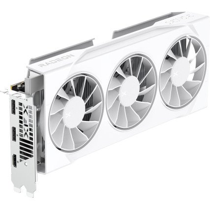 Tarjeta de Video XFX SWIFT RX 9060 XT OC 16GB GDDR6 1900MHz Triple Fan Blanca HDMI 2xDP