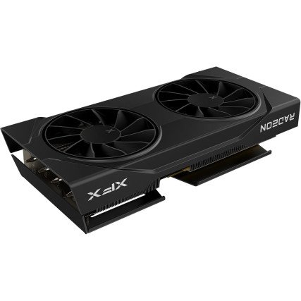 Tarjeta de Video XFX SWIFT RX 9060 XT OC 16GB GDDR6 1900MHz Dual Fan Negra HDMI 2xDP