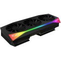 Tarjeta de Video XFX MERCURY Radeon RX 9070 XT 16GB 2570MHz Triple Fan Negra HDMI 3xDP