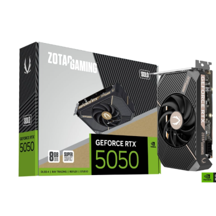 Tarjeta de Video ZOTAC NVIDIA GeForce RTX 5050 8GB GDDR6 128-bit Gaming