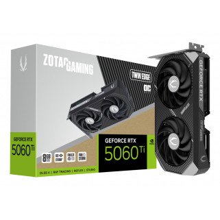 Tarjeta de Video ZOTAC Gaming NVIDIA GeForce RTX 5060 Ti Twin Edge OC 8GB GDDR7 128-bit