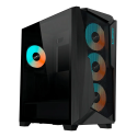 Gabinete GIGABYTE Glass C301 E-ATX USB 3.0 2x USB 3.1 4x ARGB Negro Gabinete GIGABYTE Glass C301 E-ATX USB 3.0 2x USB 3.1 4x ARGB Negro