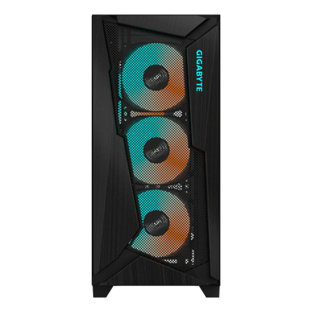 Gabinete GIGABYTE Glass C301 E-ATX USB 3.0 2x USB 3.1 4x ARGB Negro