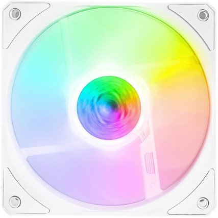 Ventilador Cooler Master SickleFlow Edge 3x120mm RGB Blanco 2500RPM Alto Flujo para Gabinete PC